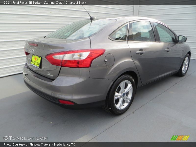 Sterling Gray / Charcoal Black 2014 Ford Focus SE Sedan