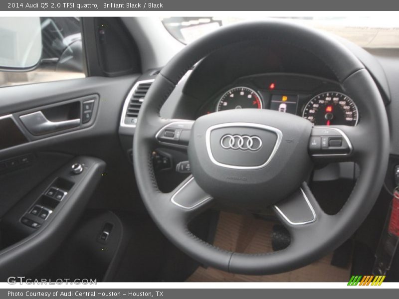 Brilliant Black / Black 2014 Audi Q5 2.0 TFSI quattro
