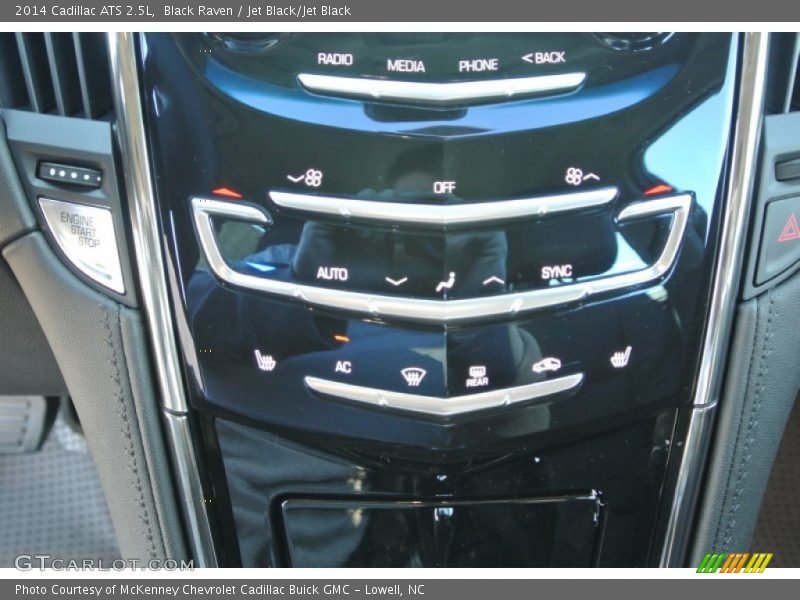 Black Raven / Jet Black/Jet Black 2014 Cadillac ATS 2.5L