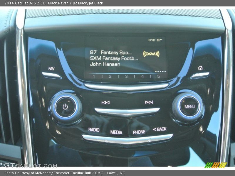 Black Raven / Jet Black/Jet Black 2014 Cadillac ATS 2.5L