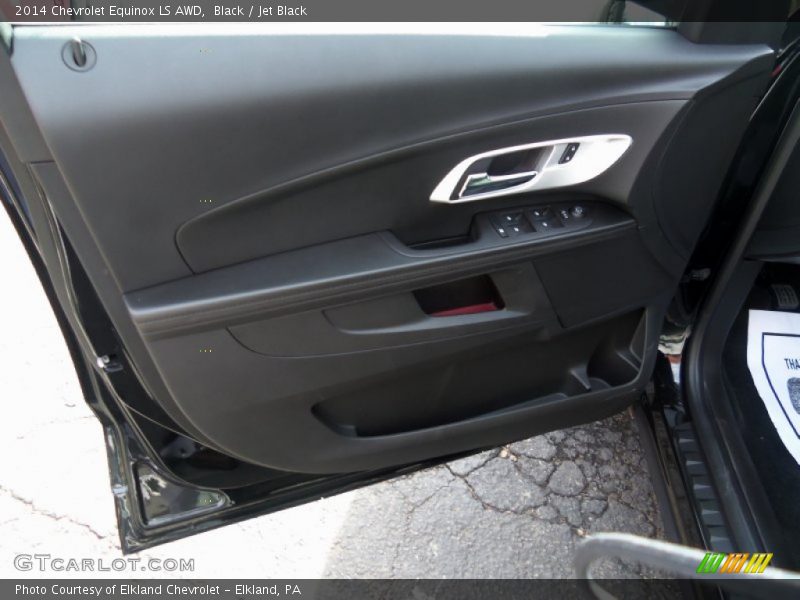 Black / Jet Black 2014 Chevrolet Equinox LS AWD