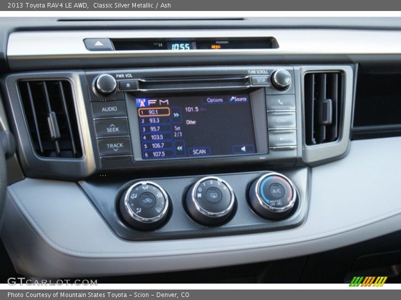 Classic Silver Metallic / Ash 2013 Toyota RAV4 LE AWD