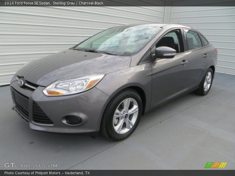 Sterling Gray / Charcoal Black 2014 Ford Focus SE Sedan