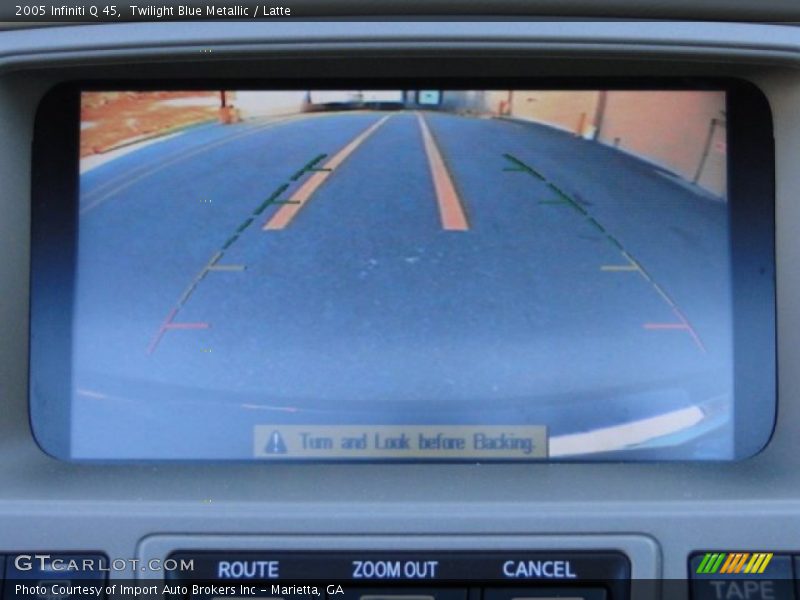 Twilight Blue Metallic / Latte 2005 Infiniti Q 45