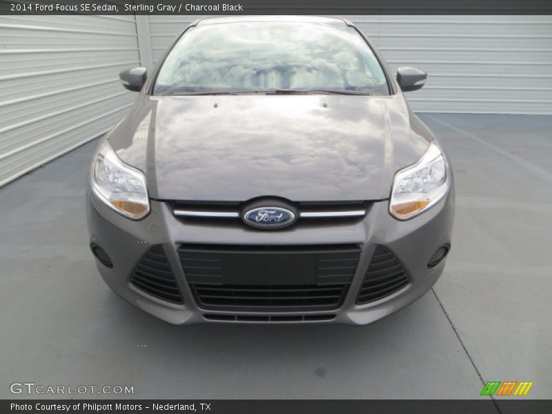 Sterling Gray / Charcoal Black 2014 Ford Focus SE Sedan