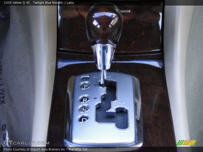 Twilight Blue Metallic / Latte 2005 Infiniti Q 45