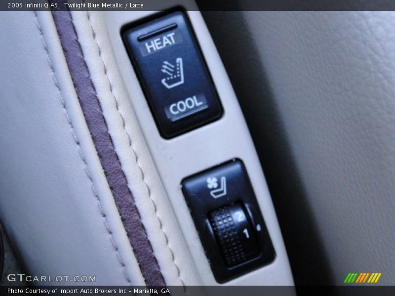 Twilight Blue Metallic / Latte 2005 Infiniti Q 45