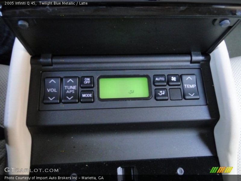 Twilight Blue Metallic / Latte 2005 Infiniti Q 45