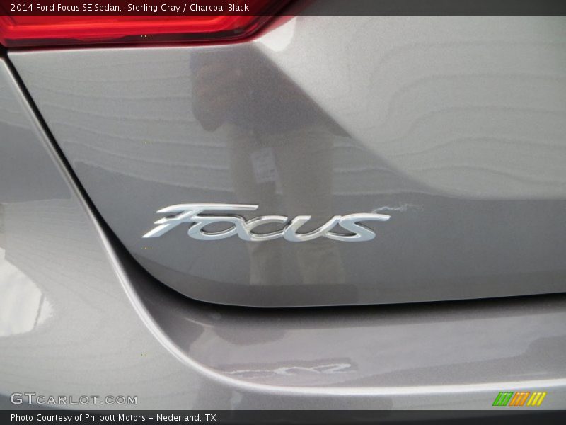 Sterling Gray / Charcoal Black 2014 Ford Focus SE Sedan