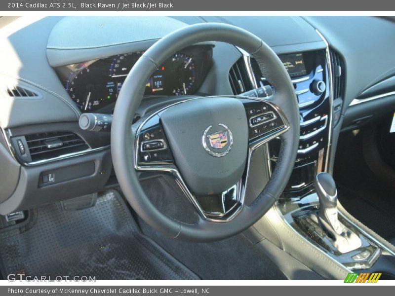 Black Raven / Jet Black/Jet Black 2014 Cadillac ATS 2.5L