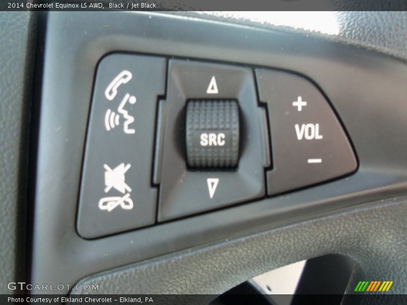 Black / Jet Black 2014 Chevrolet Equinox LS AWD