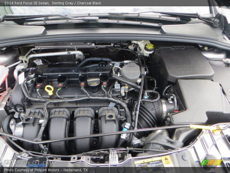 Sterling Gray / Charcoal Black 2014 Ford Focus SE Sedan