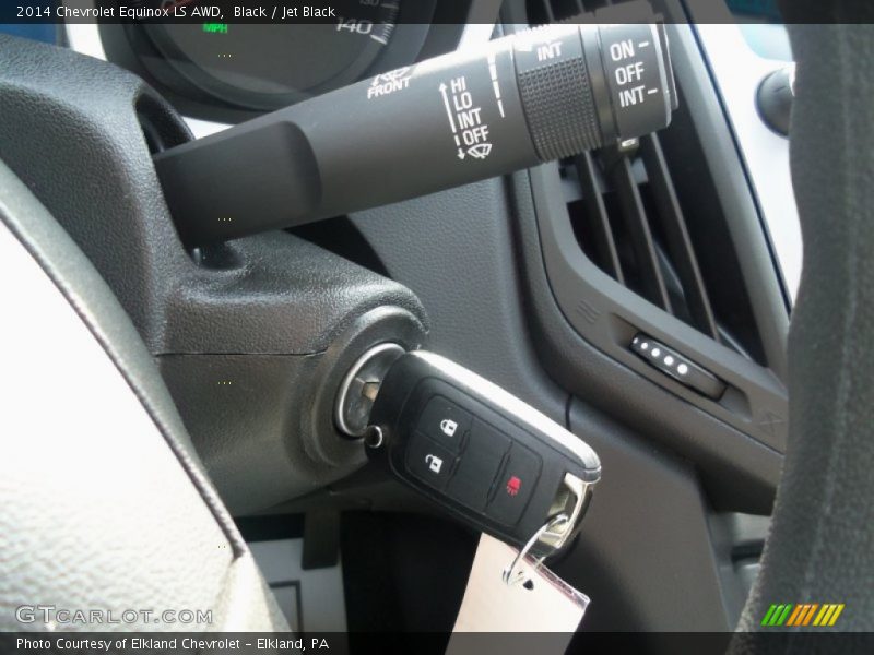 Black / Jet Black 2014 Chevrolet Equinox LS AWD
