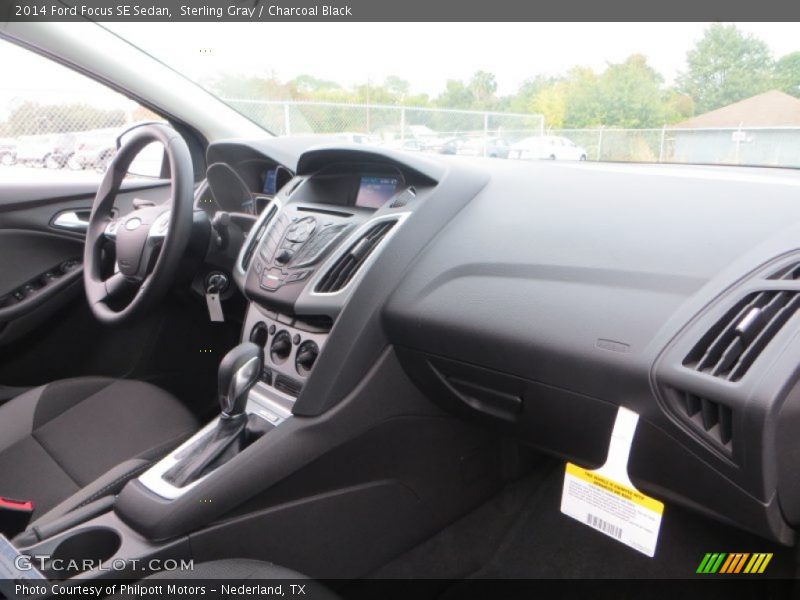 Sterling Gray / Charcoal Black 2014 Ford Focus SE Sedan