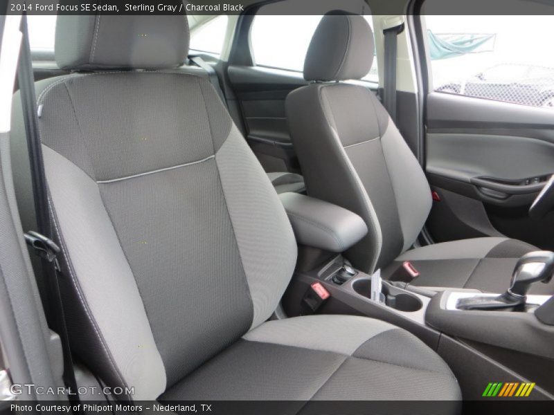 Sterling Gray / Charcoal Black 2014 Ford Focus SE Sedan