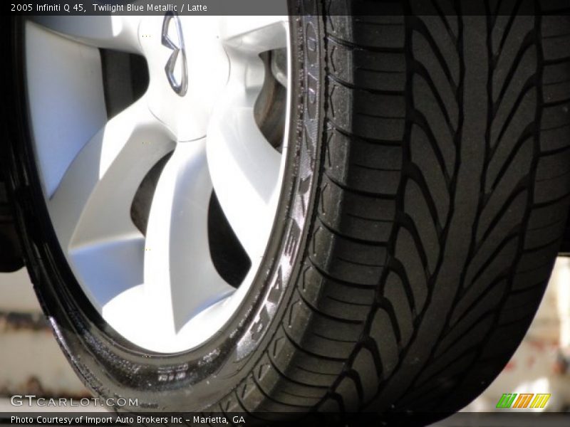 Twilight Blue Metallic / Latte 2005 Infiniti Q 45