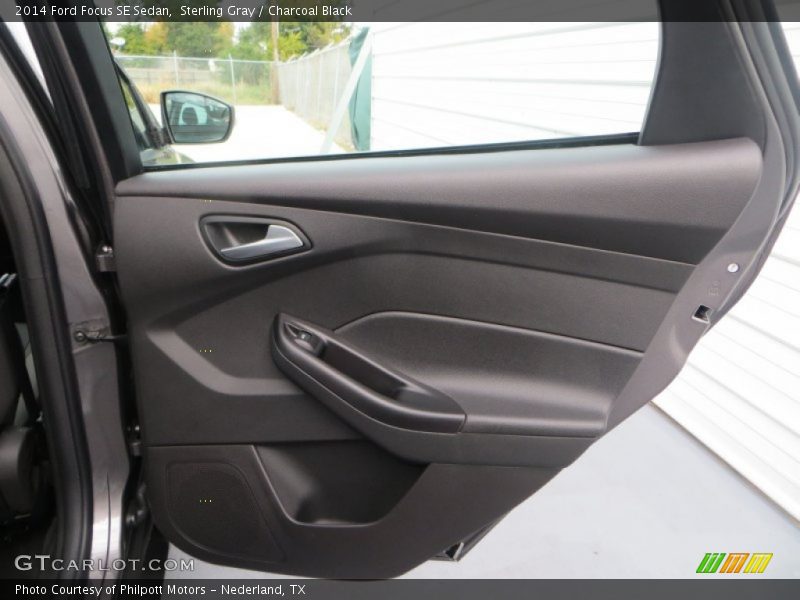 Sterling Gray / Charcoal Black 2014 Ford Focus SE Sedan