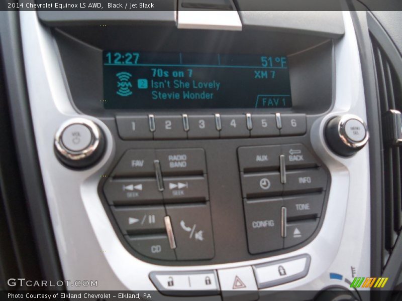 Black / Jet Black 2014 Chevrolet Equinox LS AWD