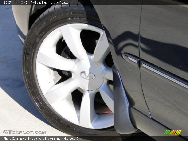 Twilight Blue Metallic / Latte 2005 Infiniti Q 45