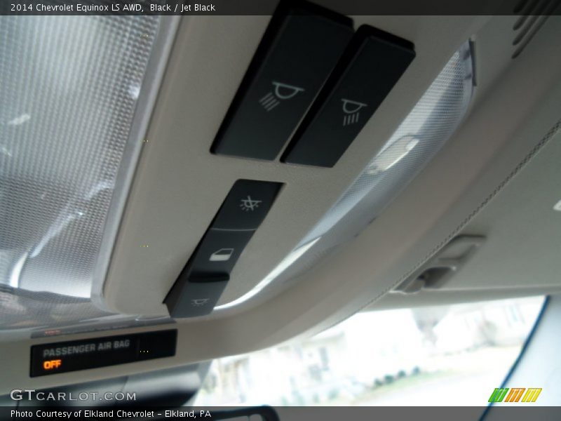 Black / Jet Black 2014 Chevrolet Equinox LS AWD
