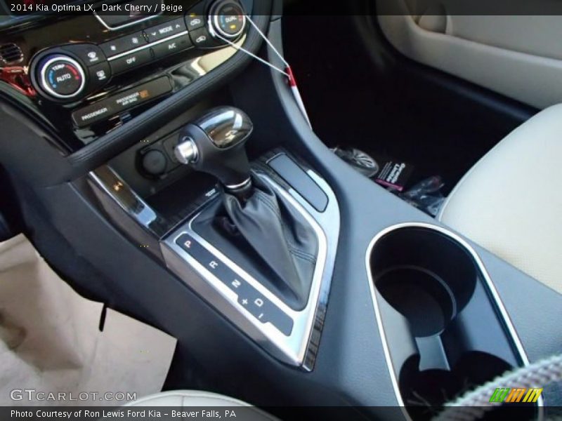 Dark Cherry / Beige 2014 Kia Optima LX