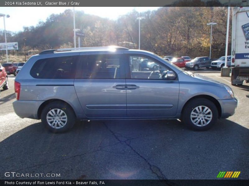 Glacier Blue / Gray 2014 Kia Sedona LX