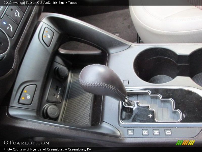 Iris Blue / Taupe 2012 Hyundai Tucson GLS AWD