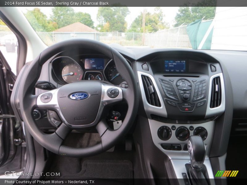 Sterling Gray / Charcoal Black 2014 Ford Focus SE Sedan