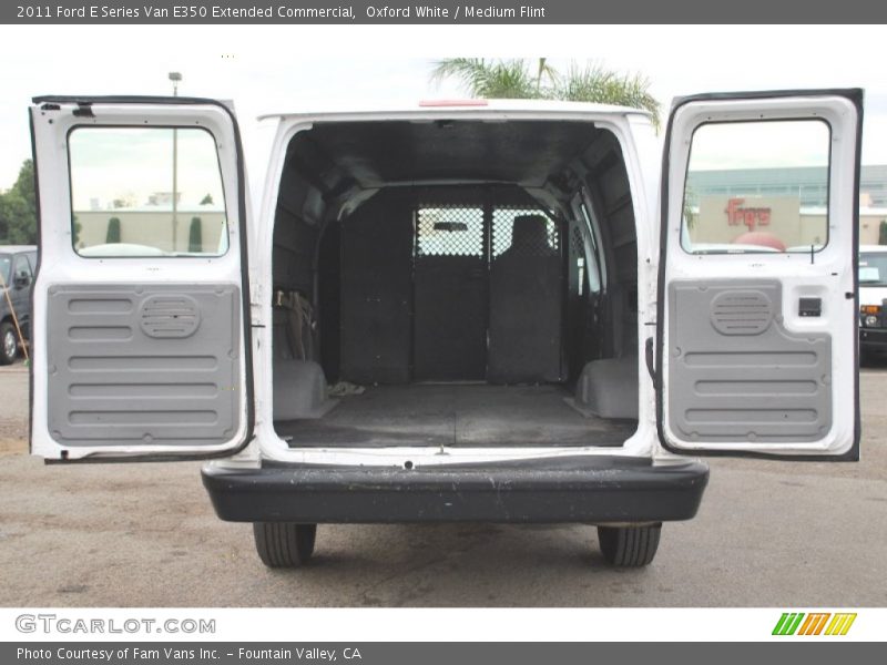 Oxford White / Medium Flint 2011 Ford E Series Van E350 Extended Commercial