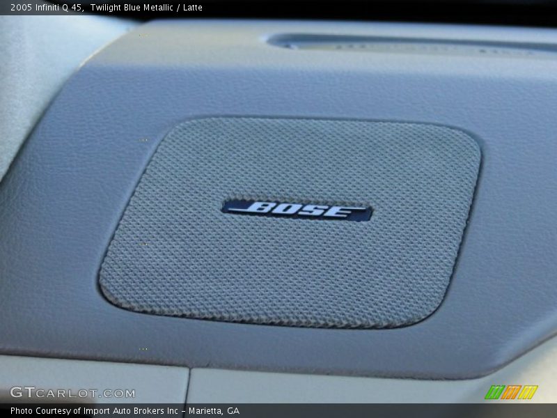 Twilight Blue Metallic / Latte 2005 Infiniti Q 45