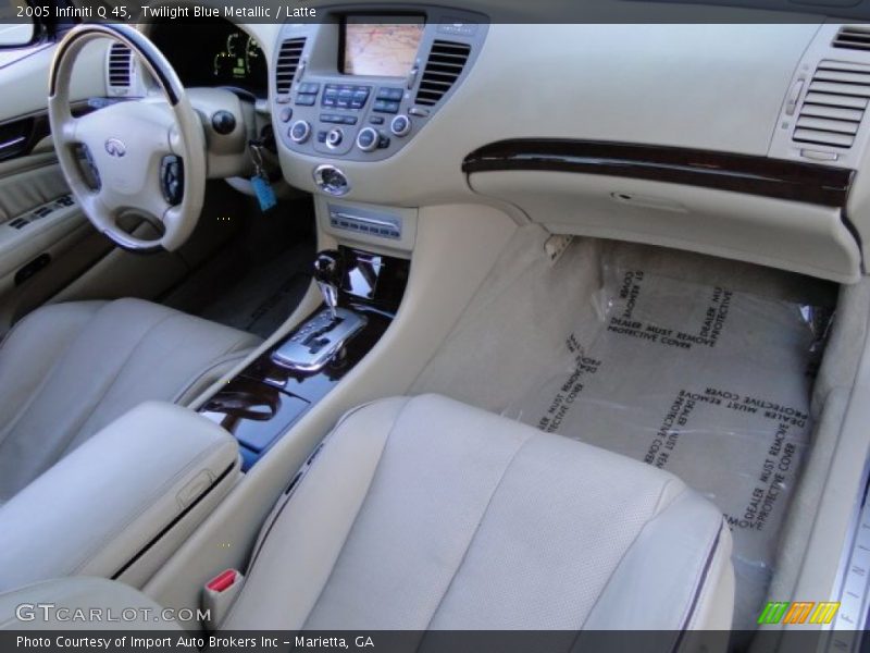 Twilight Blue Metallic / Latte 2005 Infiniti Q 45