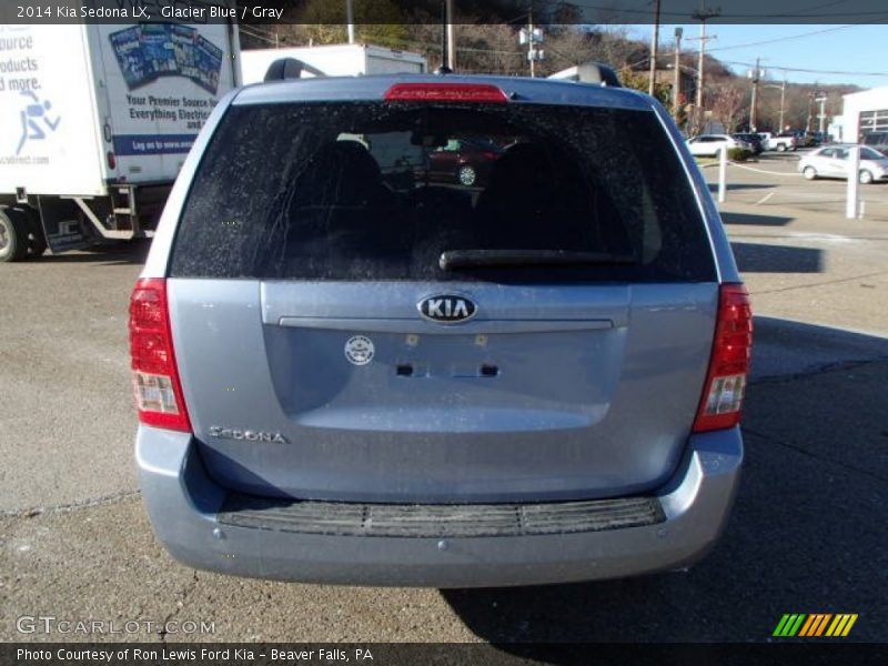 Glacier Blue / Gray 2014 Kia Sedona LX