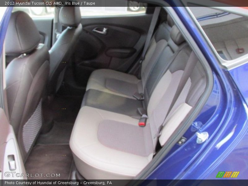 Iris Blue / Taupe 2012 Hyundai Tucson GLS AWD