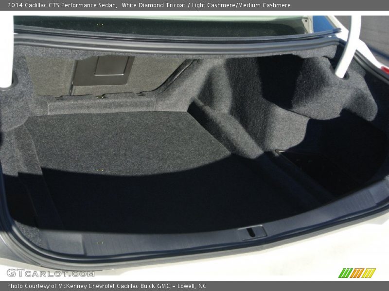 White Diamond Tricoat / Light Cashmere/Medium Cashmere 2014 Cadillac CTS Performance Sedan