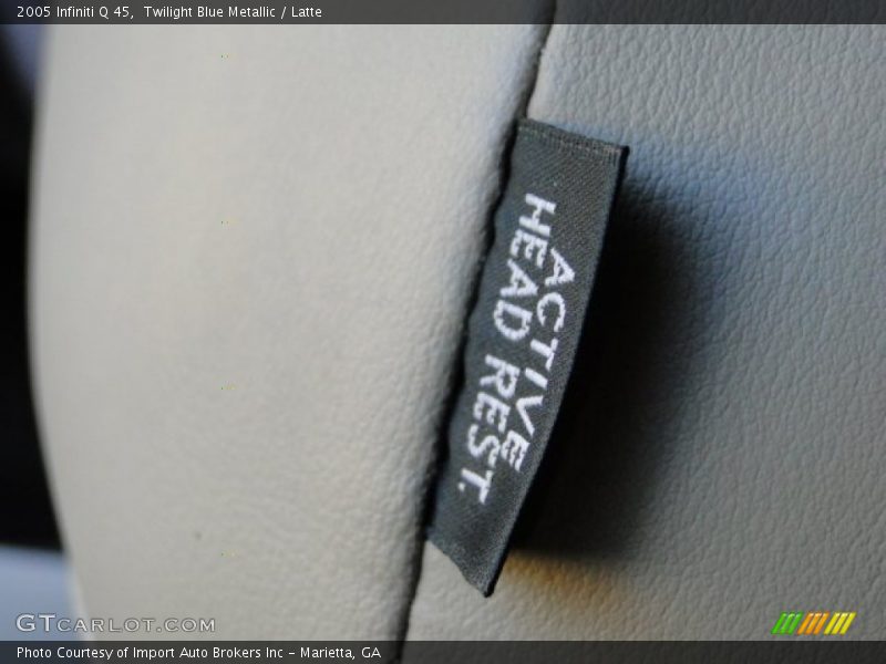 Twilight Blue Metallic / Latte 2005 Infiniti Q 45