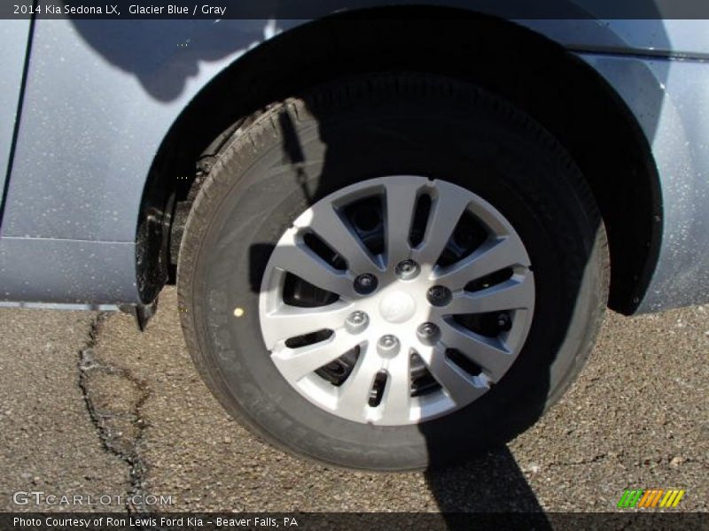 Glacier Blue / Gray 2014 Kia Sedona LX