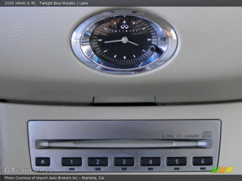Twilight Blue Metallic / Latte 2005 Infiniti Q 45