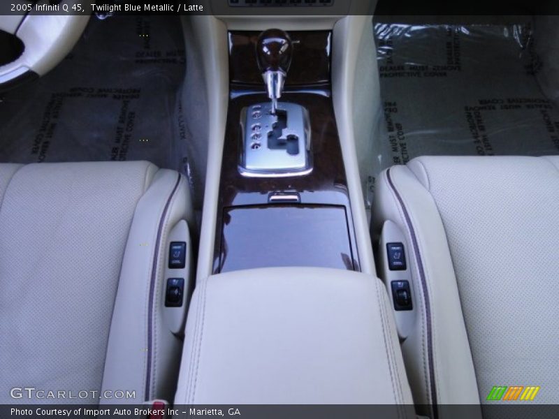 Twilight Blue Metallic / Latte 2005 Infiniti Q 45