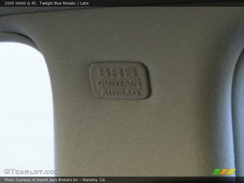 Twilight Blue Metallic / Latte 2005 Infiniti Q 45