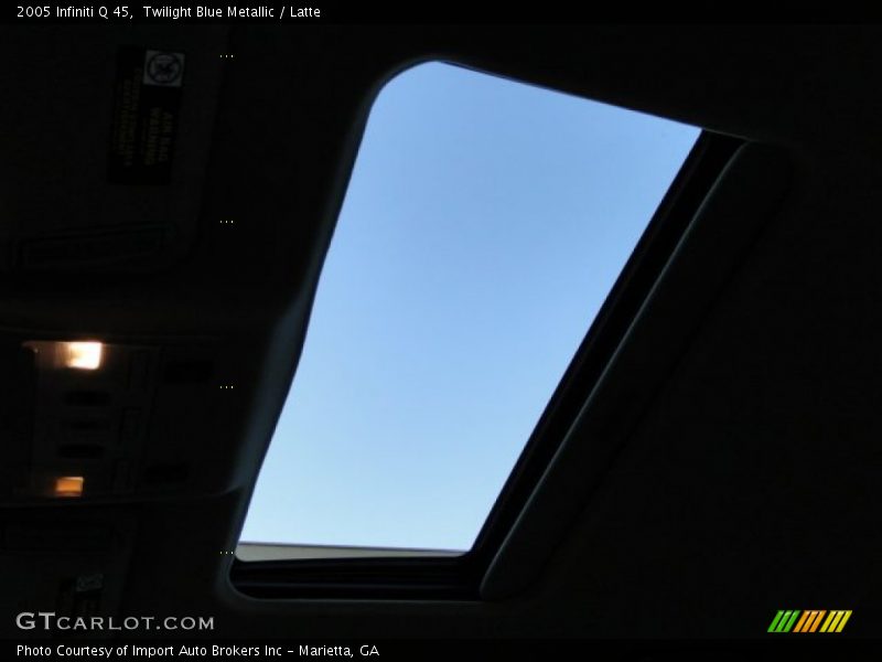 Twilight Blue Metallic / Latte 2005 Infiniti Q 45