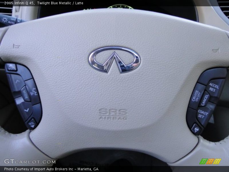 Twilight Blue Metallic / Latte 2005 Infiniti Q 45