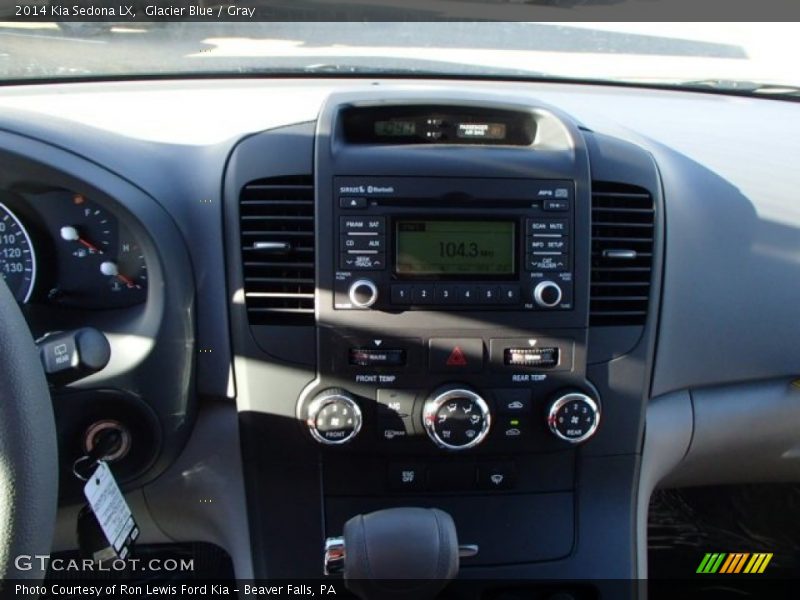 Glacier Blue / Gray 2014 Kia Sedona LX