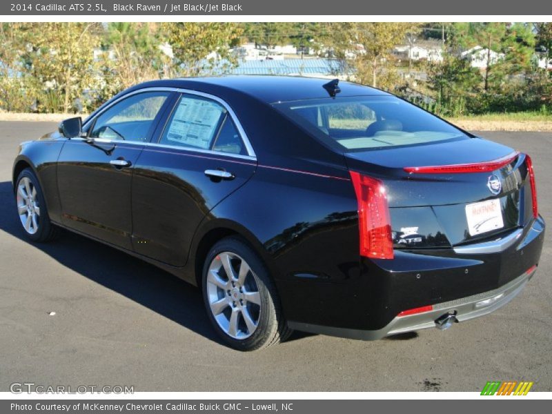 Black Raven / Jet Black/Jet Black 2014 Cadillac ATS 2.5L