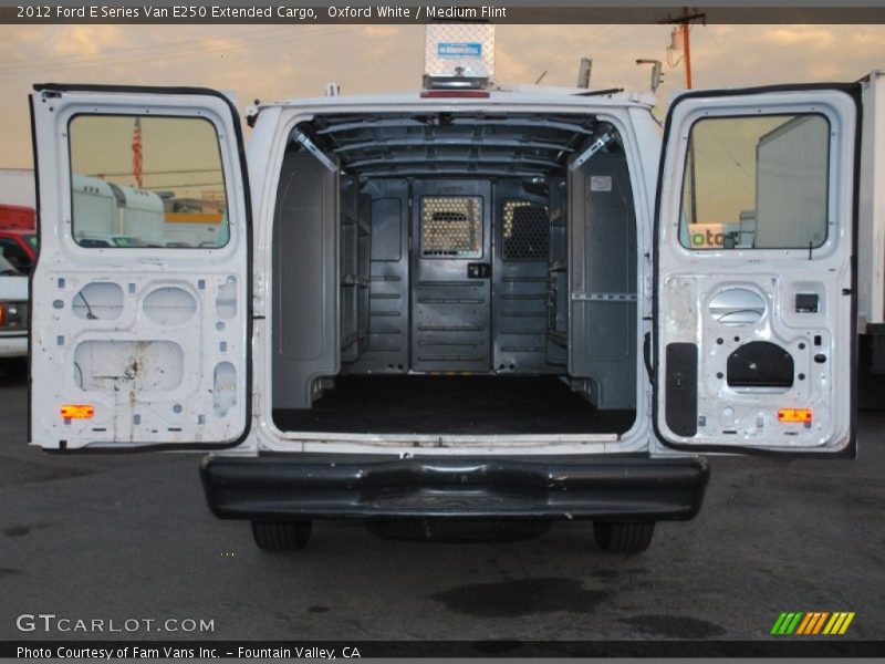 Oxford White / Medium Flint 2012 Ford E Series Van E250 Extended Cargo