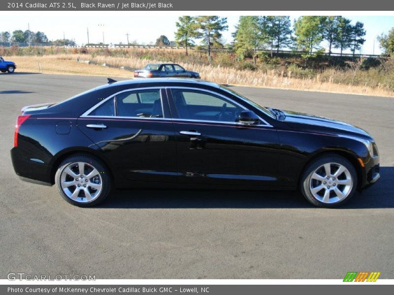 Black Raven / Jet Black/Jet Black 2014 Cadillac ATS 2.5L