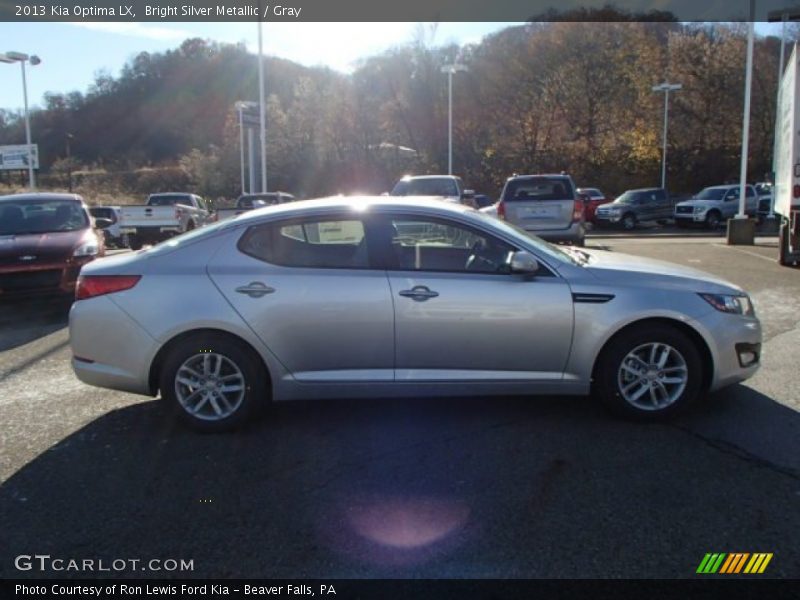 Bright Silver Metallic / Gray 2013 Kia Optima LX