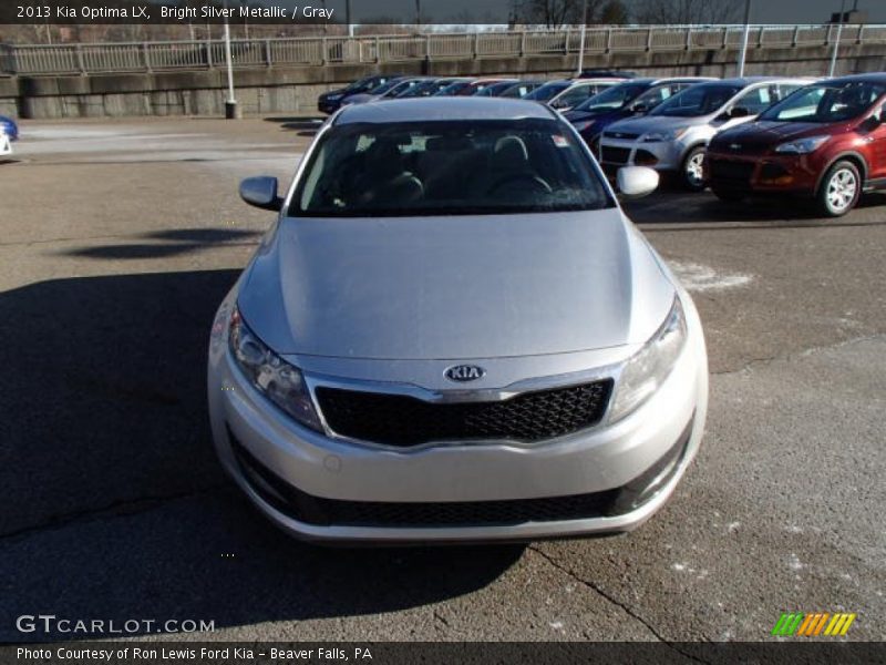 Bright Silver Metallic / Gray 2013 Kia Optima LX