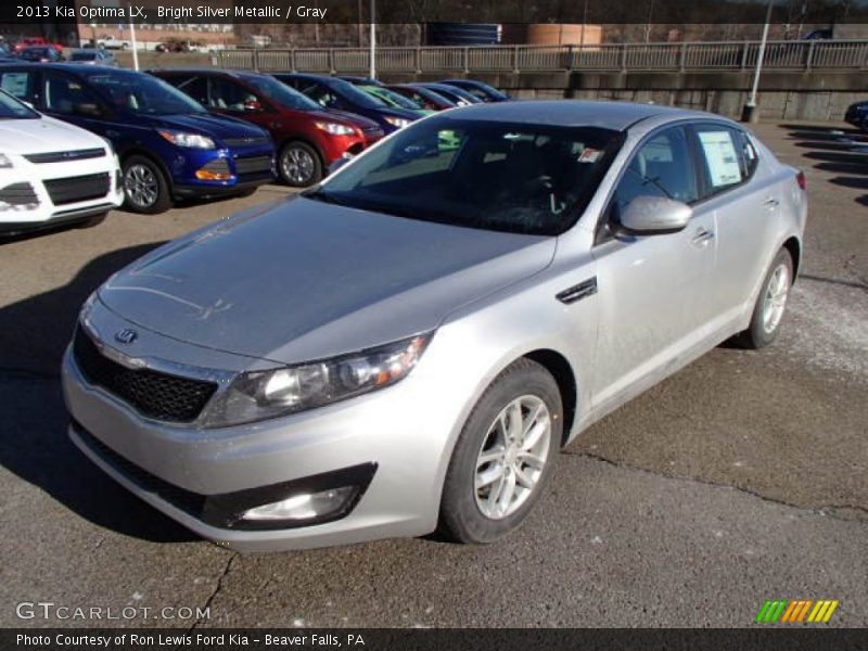 Bright Silver Metallic / Gray 2013 Kia Optima LX