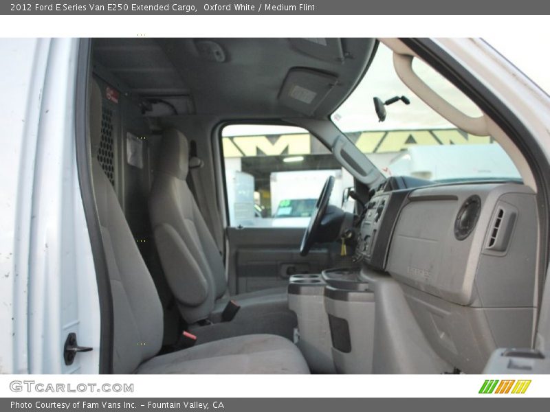 Oxford White / Medium Flint 2012 Ford E Series Van E250 Extended Cargo