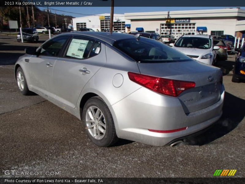 Bright Silver Metallic / Gray 2013 Kia Optima LX